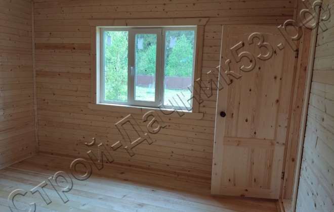 6 Каркасно-щитовой дом проект заказчика 46М², Мо (11)